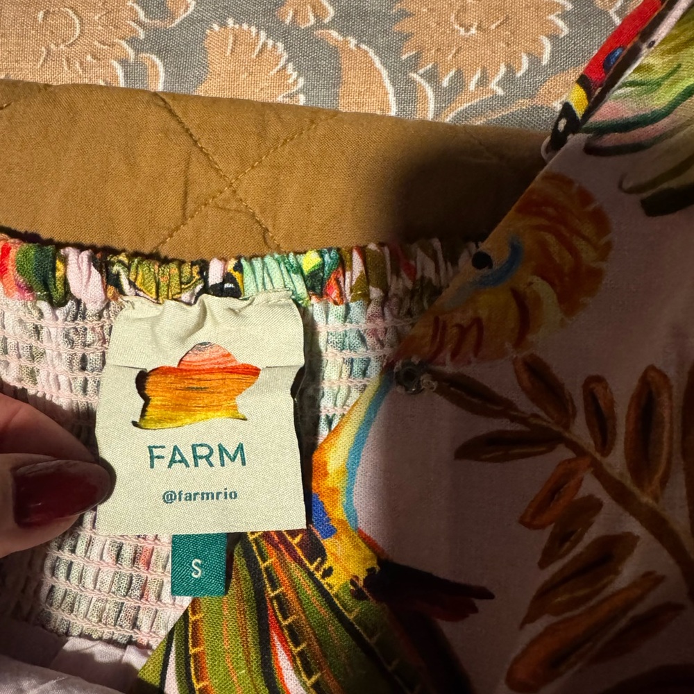 FARM Rio Multicolor Tropical Mini Dress - Picture 6 of 6
